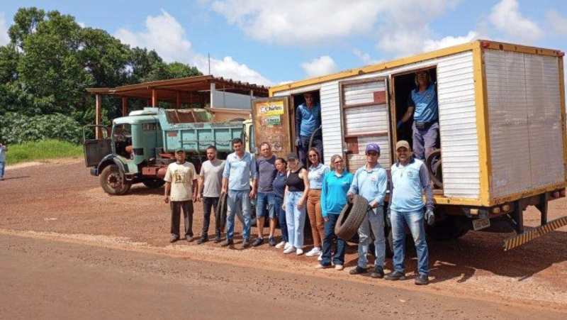 NO COMBATE A DENGUE 11 TONELADAS DE PNEUS SÃO RECOLHIDAS EM ASSIS CHATEAUBRIAND