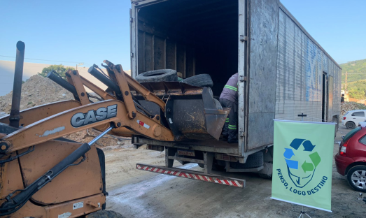 Campanha estadual recolhe mais de 3 mil pneus por meio da regional de Itajaí