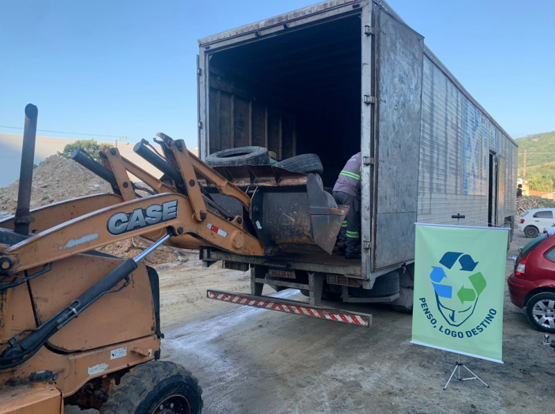 Campanha estadual recolhe mais de 3 mil pneus por meio da regional de Itajaí